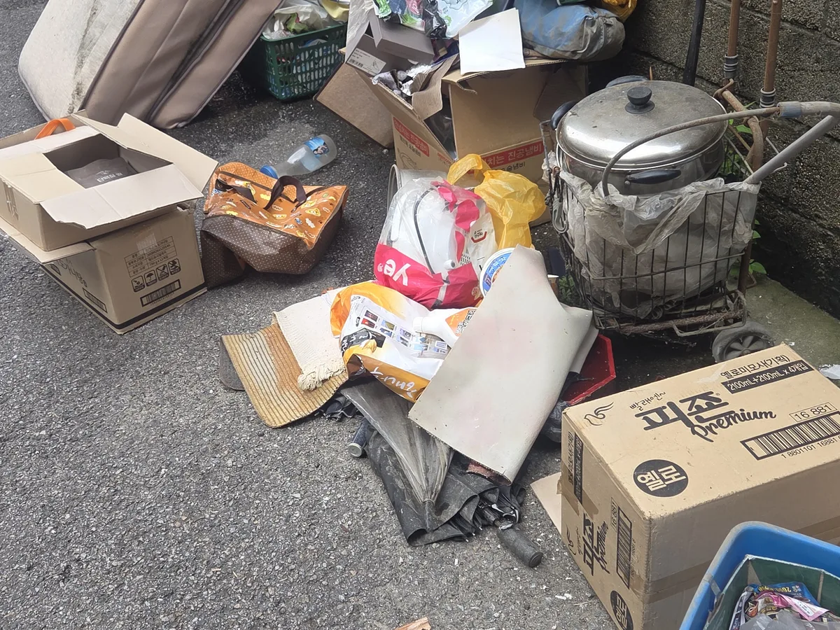 영양군 수비면 침수 현장 화장실 세면대 살균 위생청소 사례 - 행진크린